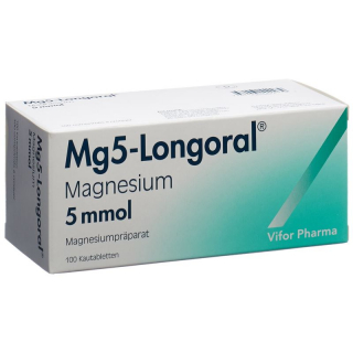Mg5-longoral Kautabletten 5 Mmol 100 Stück