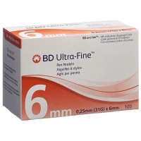 Голка BD ULTRA-Fine Pen Needle 31G 0,25x6 мм 105 шт.
