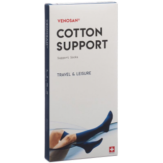 Venosan Cotton A-d Support Socks S Anthra 1 Paar