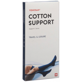 Venosan Cotton A-d Support Socks S Olive 1 Paar