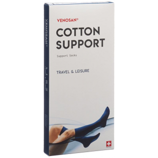 Venosan Cotton A-d Support Socks S Jeans 1 Paar