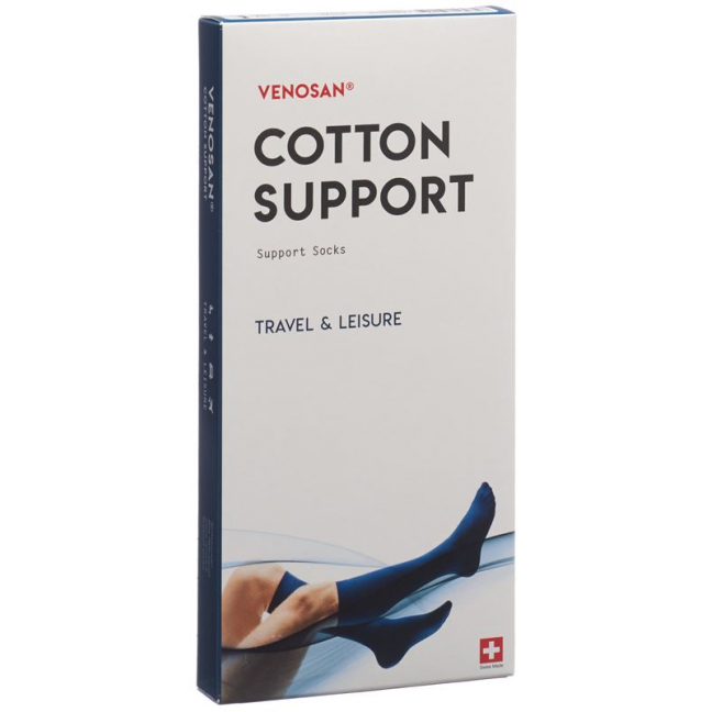 Venosan Cotton A-d Support Socks S Wood 1 Paar