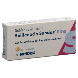 СОЛИФЕНАЦИН Сандоз таблетки пленочные 5 мг