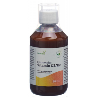 Sanasis Vitamin D3/k2 Liposomal 250ml