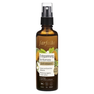 Farfalla Organic Room Spray Нежно расслабляющий апельсиновый цвет 75 мл