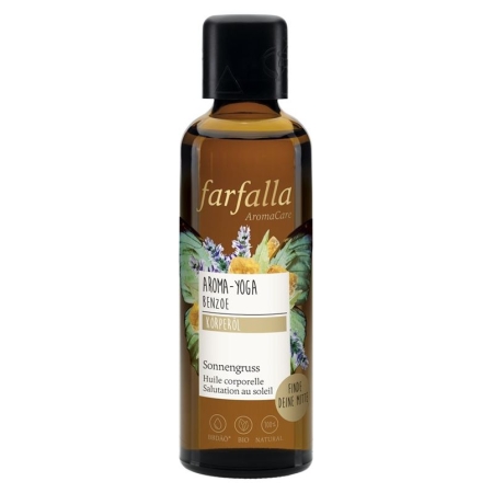 Farfalla Body Oil Sun Salutation Yoga Benzoin 75 мл
