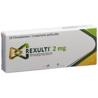 Rexulti плівка таблетки 2 мг 28 шт
