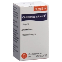 Carboplatin Accord 50mg/5ml Durchstechflasche 5ml Carboplatin Accord 50mg/5ml Durchstechflasche 5ml