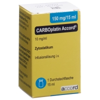 Carboplatin Accord Inf Lös 150 мг/15 мл Діаметр 15 мл