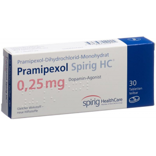 Pramipexol Spirig HC Tabletten 0.25mg (neu) 30 Stück
