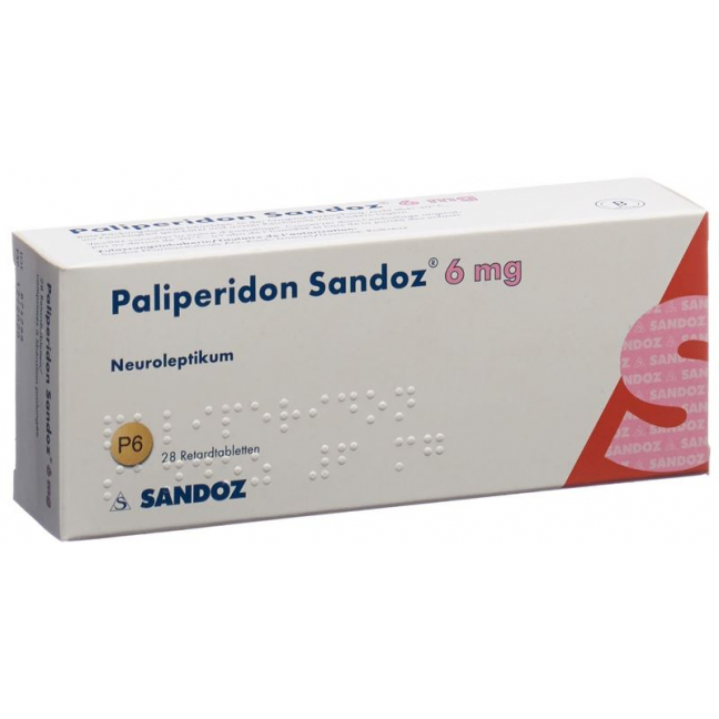 Paliperidon Sandoz Retard Tabletten 6mg 28 Stück