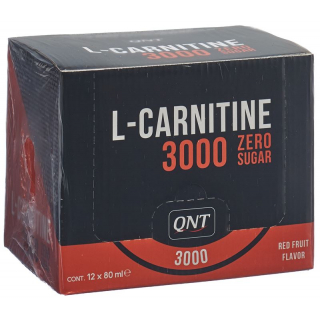 Qnt L-carnitine Shot 3000mg 12x 80ml