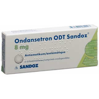 Ондансетрон ОДТ Сандоз плавящиеся таблетки 8 мг 6 шт.