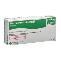 Methotrexate Accord Inj Lös 22,5 mg/0,45 ml Fertspr 0,45 ml Methotrexate Accord Inj Lös 22,5 mg/0,45 ml Fertspr 0,45 ml