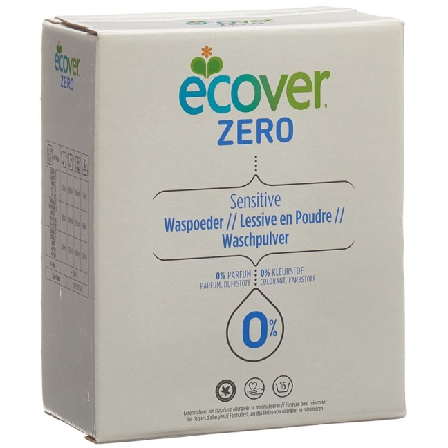 Ecover Zero Waschpulver Universal (neu) 1.2kg