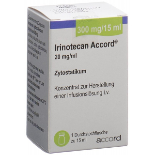 Irinotecan Accord 300mg/15ml Durchstechflasche 15ml