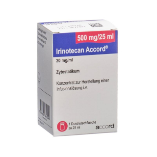 Irinotecan Accord 500mg/25ml Durchstechflasche 25ml