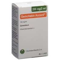 Gemcitabine Accord Inf Conc 200 мг/2 мл Сер