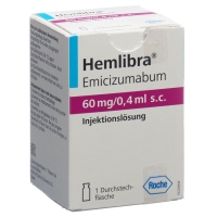 Hemlibra Inj Lös 60 мг/0,4 мл підшкірно виконання