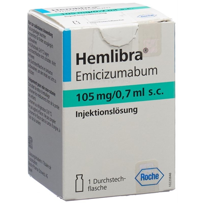 Hemlibra Inj Lös 105 мг/0,7 мл підшкірно виконання