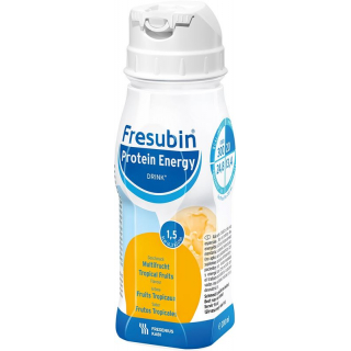 Fresubin Protein Energy DRINK Тропические фрукты 4 FlatCap 200 мл