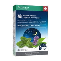 Thin EssenzaVita Lemon Balm Quiet Night Caps 40 шт