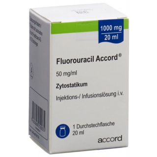 Fluorouracil Accord Injektionslösung 1000mg/20ml 20ml