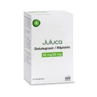 Juluca Filmtable 50/25 мг DS 30 шт