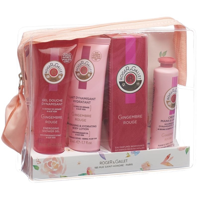 Дорожній набір Roger Gallet Spring Coffret Gingembre Rouge 2019