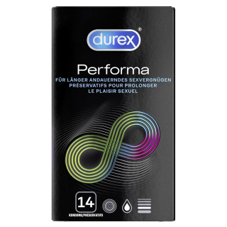 Презервативы Durex Performa для длительного секса 14 шт.