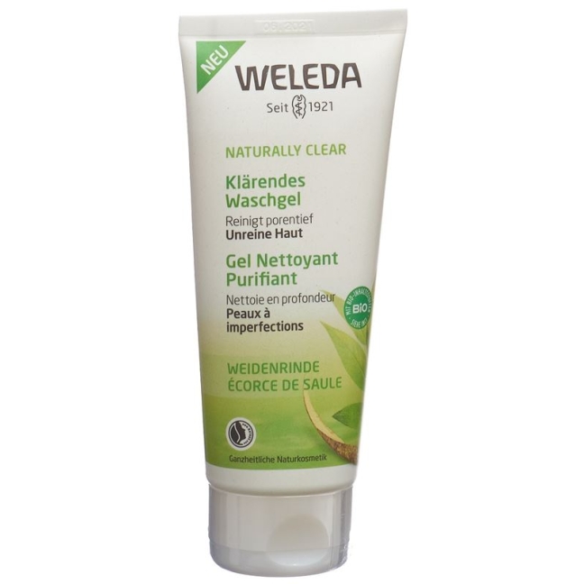Освітлюючий гель для вмивання Weleda NATURALLY CLEAR Tb 100 мл