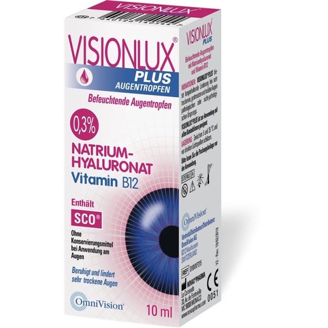 Visionlux Plus Gtt Opt Fl 10 мл