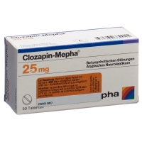 Clozapin Mepha Tabletten 25mg 50 Stück