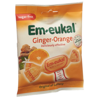 Soldan Em-eukal Имбирь Апельсин пакетик без сахара 50 г