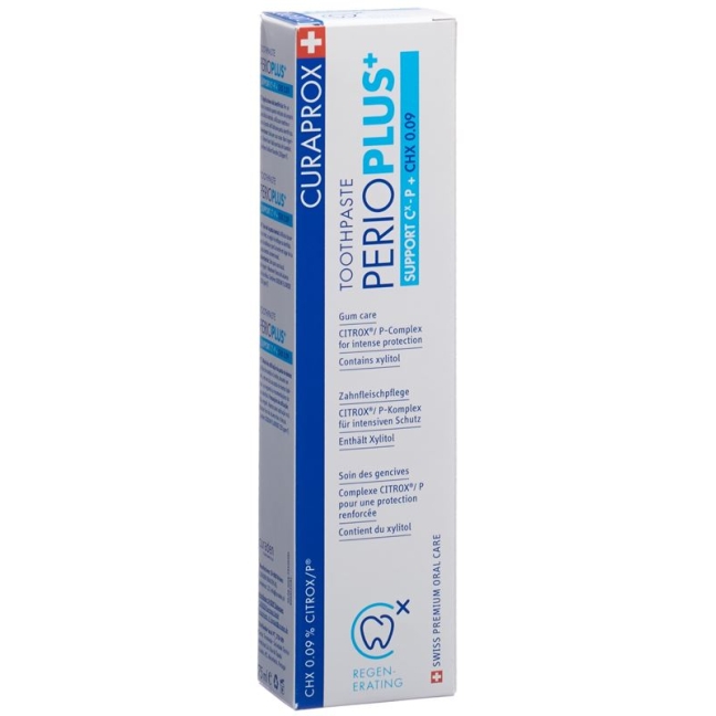 Curaprox Perio Plus Support CHX 0,09% Tb 75 мл
