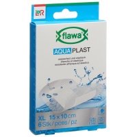 Пластирні смужки Flawa Aqua Plast 10х15 см водостійкі 6 шт