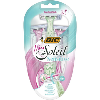 Бритва Bic Miss Soleil Sensitive с 3 лезвиями, 3 шт.