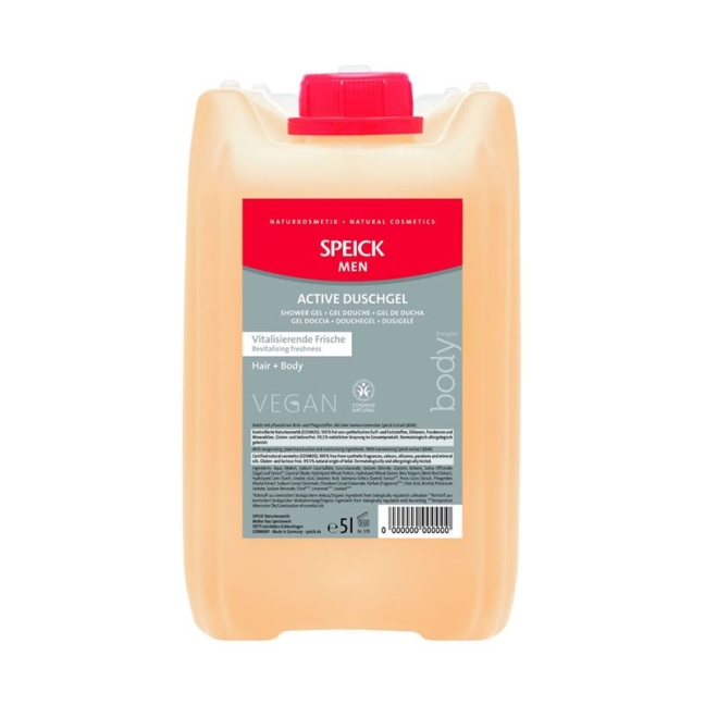 Каністра гелю для душу Speick Men Active 5 л