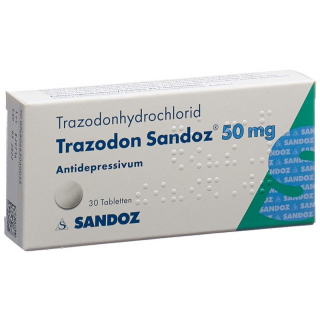 Trazodon Sandoz Tabletten 50mg 30 Stück