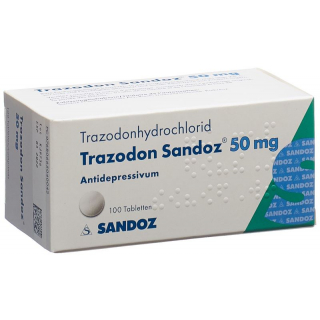 Trazodon Sandoz Tabletten 50mg 100 Stück