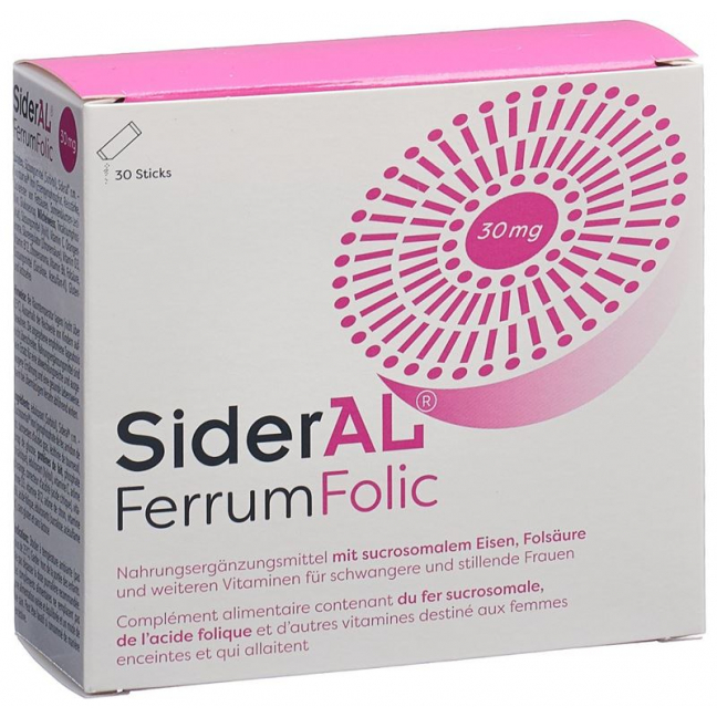 SideAL Ferrum Folic Plv 30 пакетиков по 1,6 г