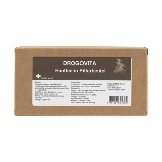 Конопляный чай Дроговита в фильтр-пакетах 12 шт.