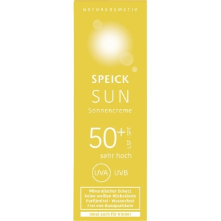 Speick солнцезащитный крем SPF 50 + Tb 60 мл