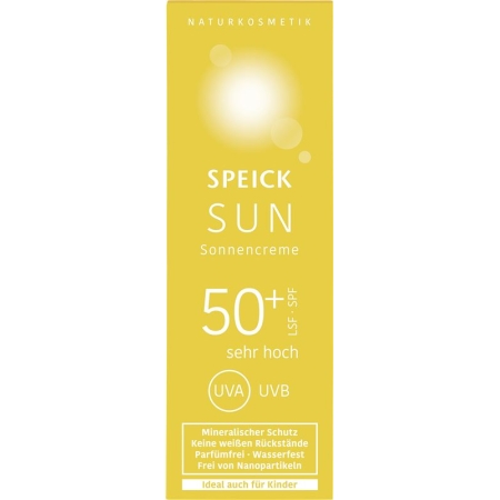 Сонцезахисний крем Speick SPF 50 + Tb 60 мл