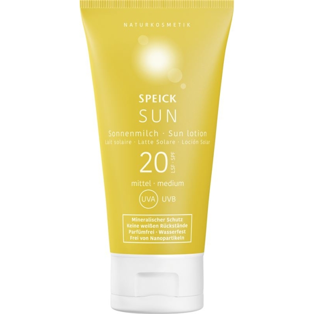 Сонцезахисне молочко Speick SPF 20 Tb 150 мл