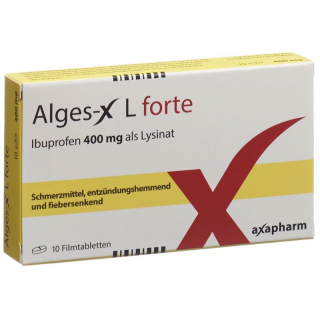 ALGES-X L форте пленочная таблетка 400 мг