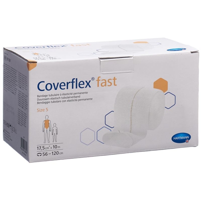 Coverflex Fast Size 5 10mx17.5cm Beige