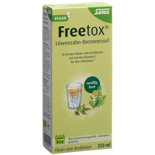 Salus Freetox elixir dandelion stinging nettle Bio 250ml