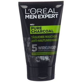 L&#39;Oréal Men Expert Pure Charcoal Гель для умывания против кожи 100 мл