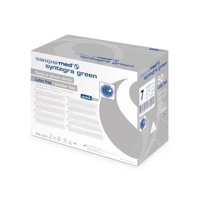 Sempermed Syntegra Green Hand Розмір 6 шт Нові 50 пар